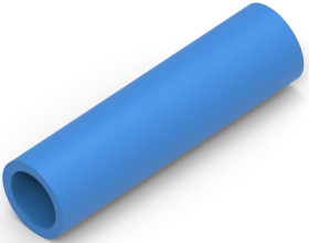 Butt connectorwith insulation, 1.25-2.0 mm², AWG 16 to 14, blue, 19.3 mm, 34134