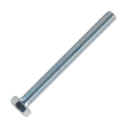 Sealey SS660 HT Setscrew M6 x 60mm 8.8 Zinc DIN 933 Pack of 50