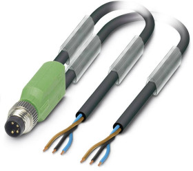 Kabel do czujników/elementów wykonawczych Phoenix Contact SAC-3P-M8Y/2X 3,0-PUR 1458635