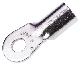 Zacisk oczkowy rozmiar przewodu 10.5mm² Ø , M4 (#8) nieizolowany średnica wew 4.34mm TE Connectivity