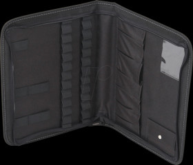 00 5805 8019 Polytex zipped folder, 7 compartments