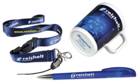 FANBOX Ballpoint pen, lanyard strap, cup