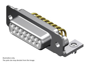 Molex 1731091896 Złącze D-Sub, styki: 9, 1 szt.