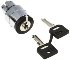 Przełącznik obrotowy kluczykowy 2-pozycyjny wycięcie: 22mm Zatrzask IP66, IP67, IP69(IP69K) Schneider Electric