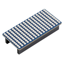 RGB Full-Colour LED Matrix Panel for Raspberry Pi Pico (16x10)