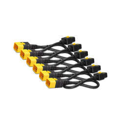 APC AP8716S APC Power Cord Kit (6 ea), Locking, C19 to C20, 1.8m