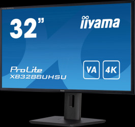 XB3288UHSU-B5 80-cm monitor, 4K, USB, pivot, speakers