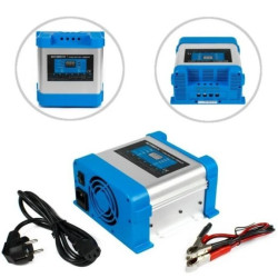 Prostownik sieciowy BC-20 PRO do akumulatorów 12V 20A z wyświetlaczem LCD AZO Digital