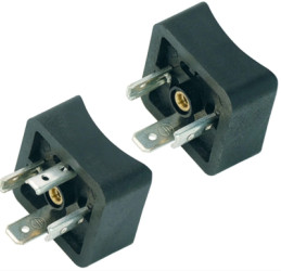 Valve panel plug, DIN shape A, 3 pole + PE, 250 V, 1.0 mm², 43 1719 029 04