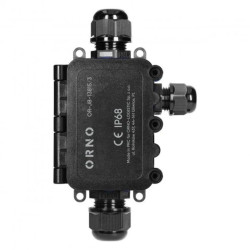 Puszka n/t HD IP68, 0,5-6,0mm² ,2 dławnice M20, 1 dławnica M16,OR-JB-13815/3