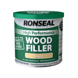 Ronseal 35303 High-Performance Wood Filler White 275g