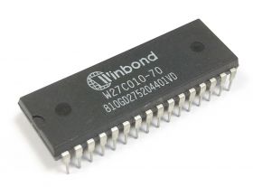 Pamięć EPROM kasowalna elektrycznie W27C010 DIL32 70ns (zam. 27C010/1001), –55°C do +125°C