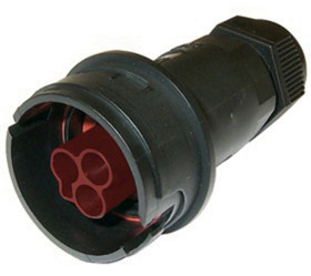 Puszki, TH405, Nylon 66, Montaż na kablu, 3-pinowe