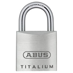 ABUS 56362 64TI/25mm TITALIUM&#x2122; Padlock Carded