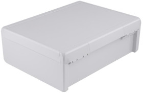 Obudowa ABS szerokość zew. 364 mm długość zew. 284 mm wys. zew. 120 mm Bopla IP66, IP68 Jasnoszary