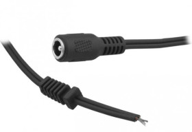 GNIAZDO DC2.5/5.5 KABL.15CM