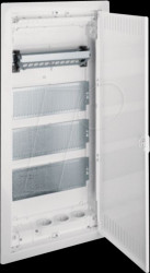 VU48NW volta multimedia distribution board, flush-fitted, 4-row, sheet