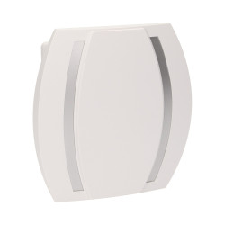 Dzwonek Kameleon Gong 8V. biało-srebrny 033/8V/BI-SR