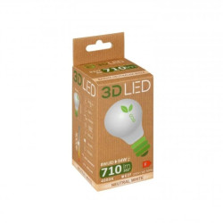 Żarówka LED 8W E27 Kulka 710lm Neutralna 4000K / GP022N08