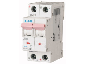 Wyłącznik nadprądowy C 2A 2P 10kA PL7-DC PL7-C2/2-DC 264896 EATON