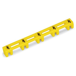 WAGO 285-416 Protective Warning Marker 5/card Terminal Block Yellow
