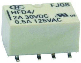Przekaźnik sygnału, 24V dc, 2 A, DPDT, 2-polowy, montaż PCB, RS PRO