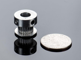Adafruit Aluminum GT2 Timing Pulley - 6mm Belt - 20 Tooth - 8mm Bore