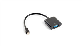 Adapter Mini Displayport 1.2 - Vga 0,1M Biały Ad-0006-Bk