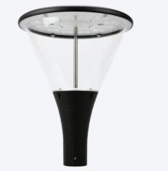 Oprawa parkowa placowa Nolina 30W 4000K 150lm/w 4500lm Czarna 5 lat gwar.