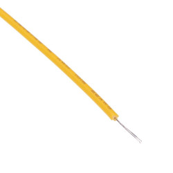 Yellow UL1015 26AWG 7/0.16mm Tinned Copper Stranded Wire (price per metre)