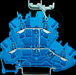 2002-2239 Double-deck through-type terminal block, Ø 0.25 - 2.5 mm N