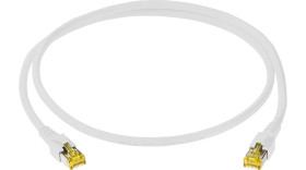 Zespół kablowy Cat6a Ethernet Cat6a długość 1m Z zakończeniem Leoni Kerpen LSZH