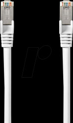 CCGL85520WT50 Patch cable, Cat.8.1, S/FTP, 5 m, white