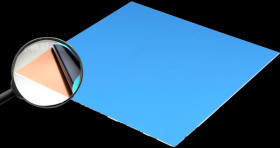 511-8 Photo PCB, epoxy, double-sided, 250x250 mm, 1.5 mm, 35 µ