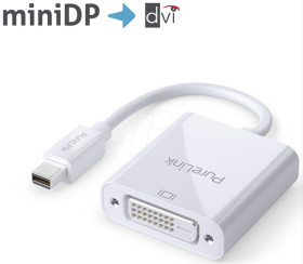 IS150 DisplayPort adapter, Mini DP male to DVI female