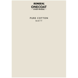 Ronseal KCB.7415603.22304.00 Peel &amp; Stick Everywhere Pure Cotton