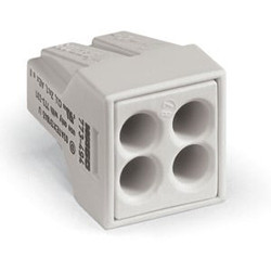 Złącze skrzynki przyłączowej 4-żyłowe WAGO rozmiar żyły 18 → 14 AWG Wciskane
