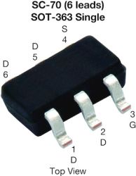 Si1441EDH P-Channel 20 V (D-S) MOSFET