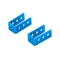 MakeBlock 61520 - U Bracket B - wspornik- niebieski - 2szt.