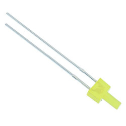 Amber 2mm Lighthouse Diffused LED 120°