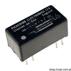 98-1-A-5-1D Relay 5VDC 1A THT PICKERING