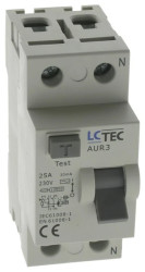 Wyłącznik różnicowoprądowy 2P 25A 30mA AC 10kA