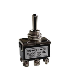 Przełącznik Wł.-wył.-wł. DPDT RS PRO Płytka drukowana