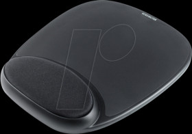 62386 Mouse pad with gel, black