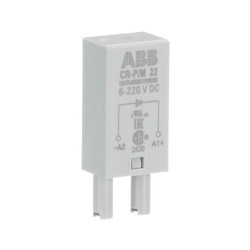 Moduł CR-P/M 22 zabezpieczający przed polaryzacją 6-220 V DC A1+ A2- 1SVR405651R0000 /10szt./