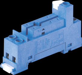 95.63 Relay base - FIN 40.31, blue