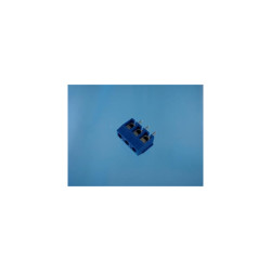 Listwa ARK TB500-3/BL zaciskowa 3 pola r-5 h-10 niebieska (-+)