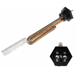 Grzałka Bojlera Elektromet 1500W MISTER, Wenus, 80-140L Gwint 5/4" ORYGINAŁ