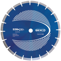 MEXCO HMXCEL30020 XCEL Grade Hard Materials Diamond Blade 300 x 20mm