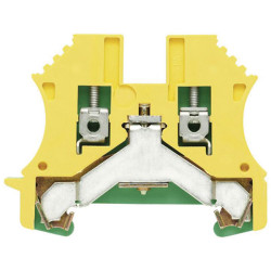 Weidm&#xFC;ller 1771360000-1 ZPE 6-2/3AN Terminal Block Green/Yellow